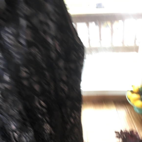 Ann Taylor Loft lined lace dress size 14 - Picture 3 of 3